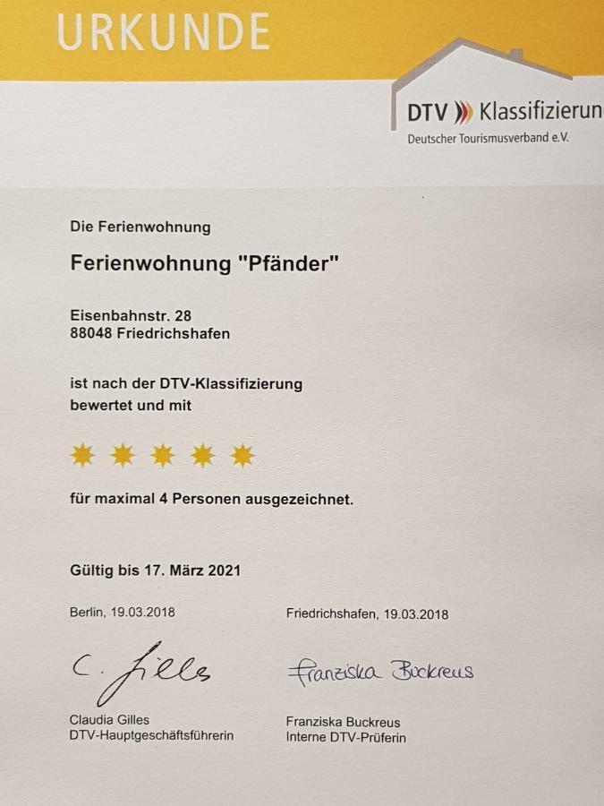 Ferienwohnung Pfänder FDH Exterior foto